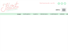 Tablet Screenshot of flirtcupcakes.com